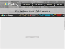 Tablet Screenshot of chat.org