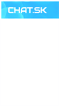 Mobile Screenshot of chat.sk