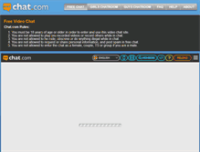 Tablet Screenshot of chat.com