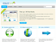 Tablet Screenshot of chat.pe